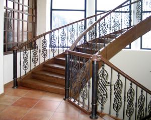Стоимость кованых лестниц | Снижена цена на кованые лестницы 2012 года